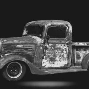 Chevrolet 1937 Rusty Pickup Truck - (v1)